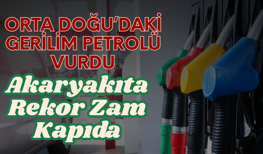 Motorine 5,60 TL, Benzine 2,10 TL Artış Bekleniyor