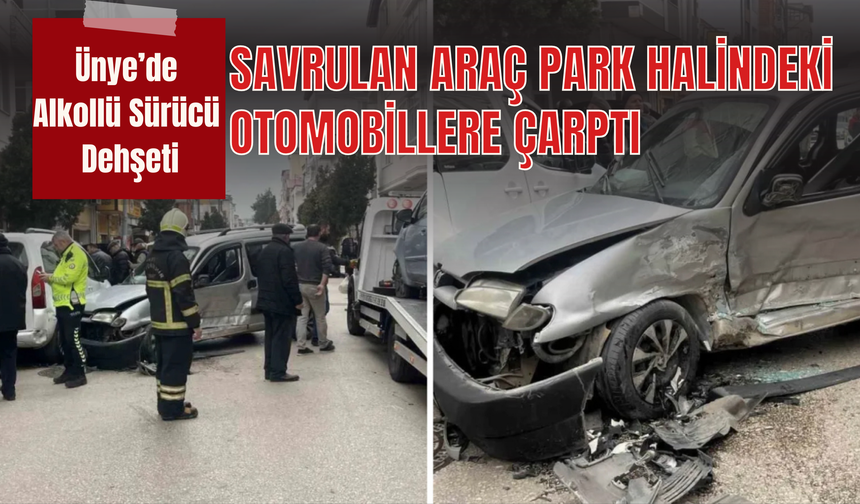 Ünye’de Alkollü Sürücü Dehşeti: 5 Yaralı