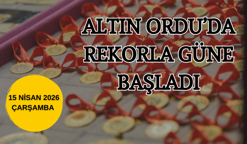 ALTIN ORDU’DA REKORLA GÜNE BAŞLADI