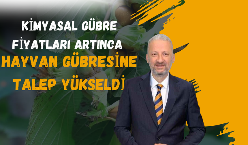 Kimyasal Gübre Fiyatları Artınca Hayvan Gübresine Talep Yükseldi