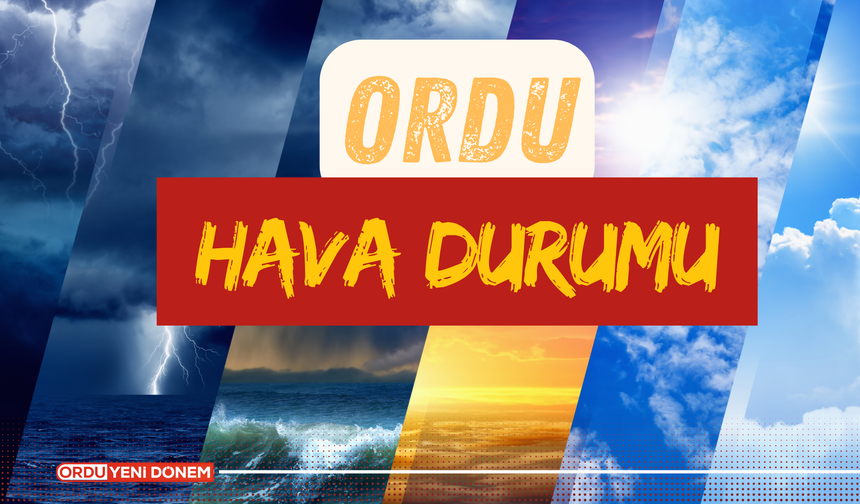 Meteoroloji Uyardı: Ordu’da 5 Gün Boyunca Yağış Bekleniyor