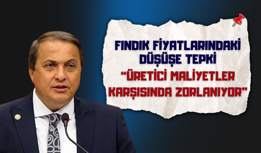 FINDIK FİYATLARINDAKİ DÜŞÜŞE TEPKİ