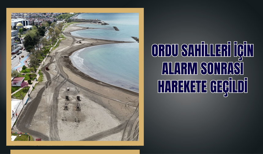 Ordu Sahilleri İçin Alarm Sonrası Harekete Geçildi