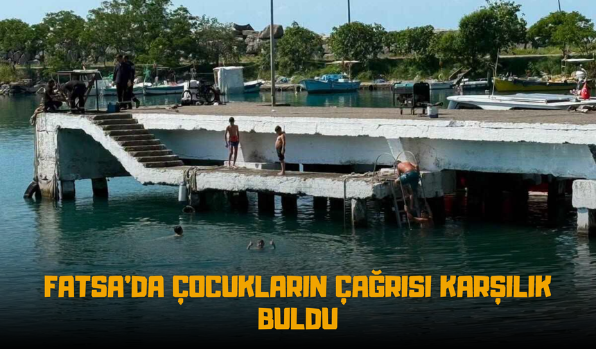 Fatsa’da Çocukların Çağrısı Karşılık Buldu: Tehlikeli Merdiven Yenilendi