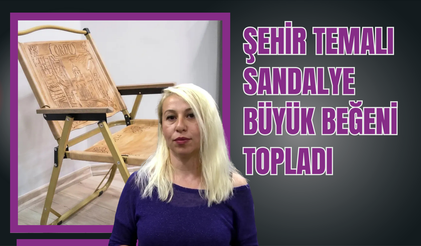 Şehir Temalı Sandalye Büyük Beğeni Topladı