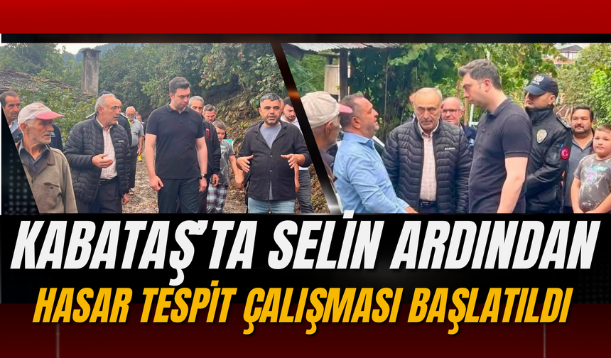 Kabataş’ta Selin Ardından Hasar Tespit Çalışması Başlatıldı