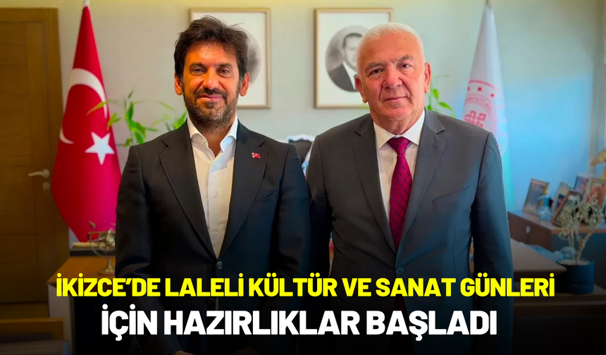 İkizce’de Laleli Kültür ve Sanat Günleri İçin Hazırlıklar Başladı