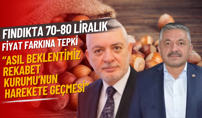 Fındıkta 70-80 Liralık Fiyat Farkına Tepki: “Asıl Beklentimiz Rekabet Kurumu’nun Harekete Geçmesi”