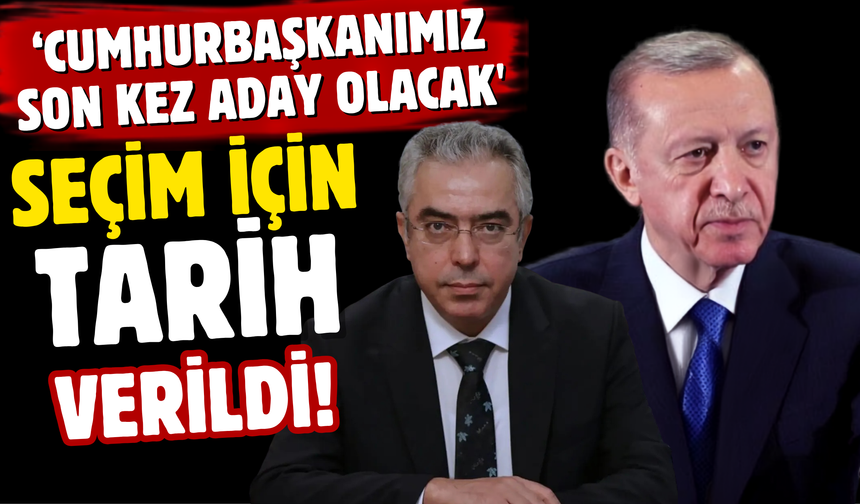 Seçim için tarih verildi!