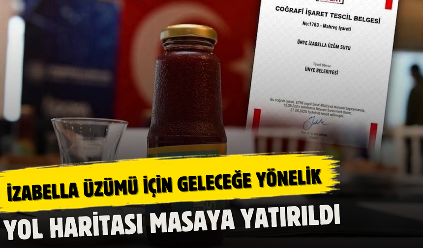 Ünye İzabella Üzümü İçin Geleceğe Yönelik Yol Haritası Masaya Yatırıldı