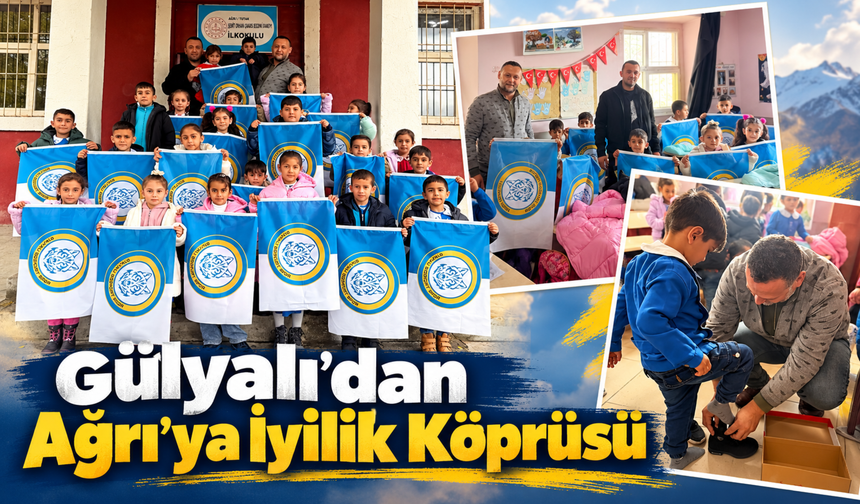 Gülyalı’dan Ağrı’ya İyilik Köprüsü