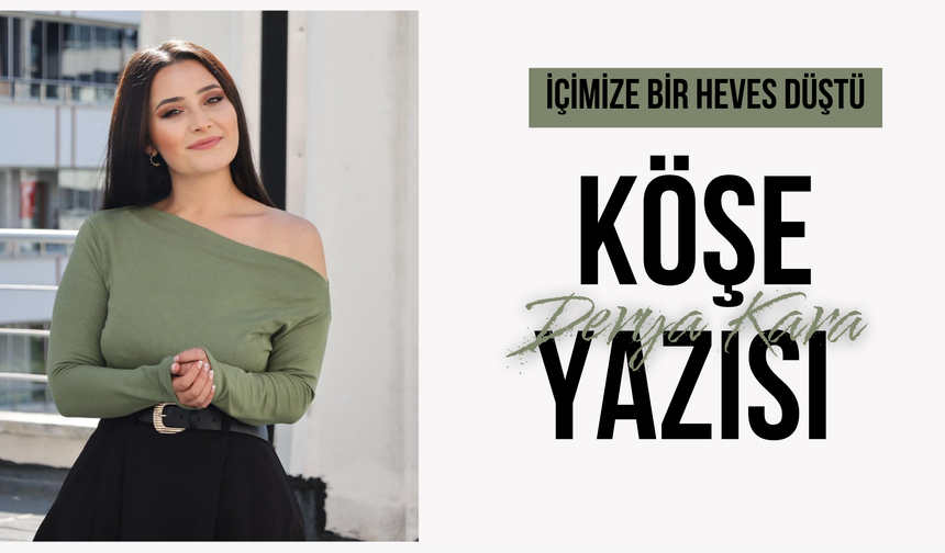 İÇİMİZE BİR HEVES DÜŞTÜ