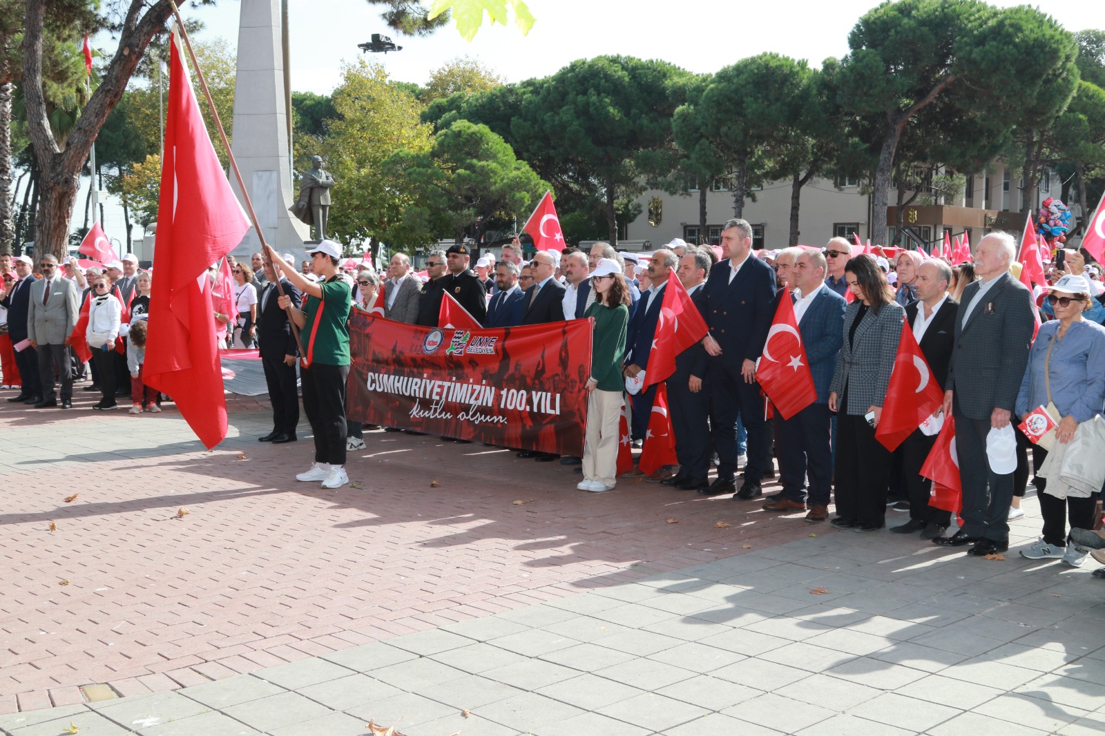 ÜNYE’DE YÜZÜNCÜ YIL COŞKUSU BAŞLADI (13)