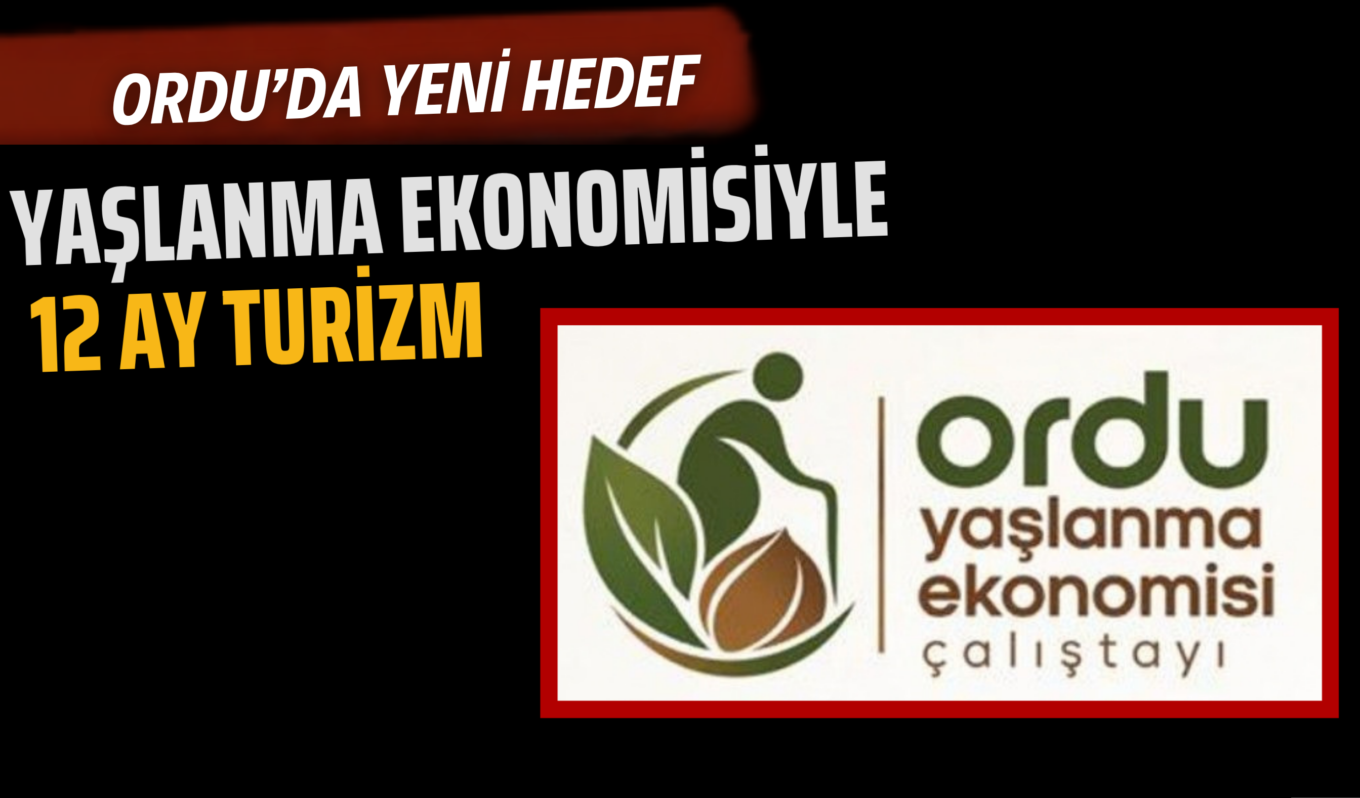 Ordu’da Yeni Hedef: Yaşlanma Ekonomisiyle 12 Ay Turizm