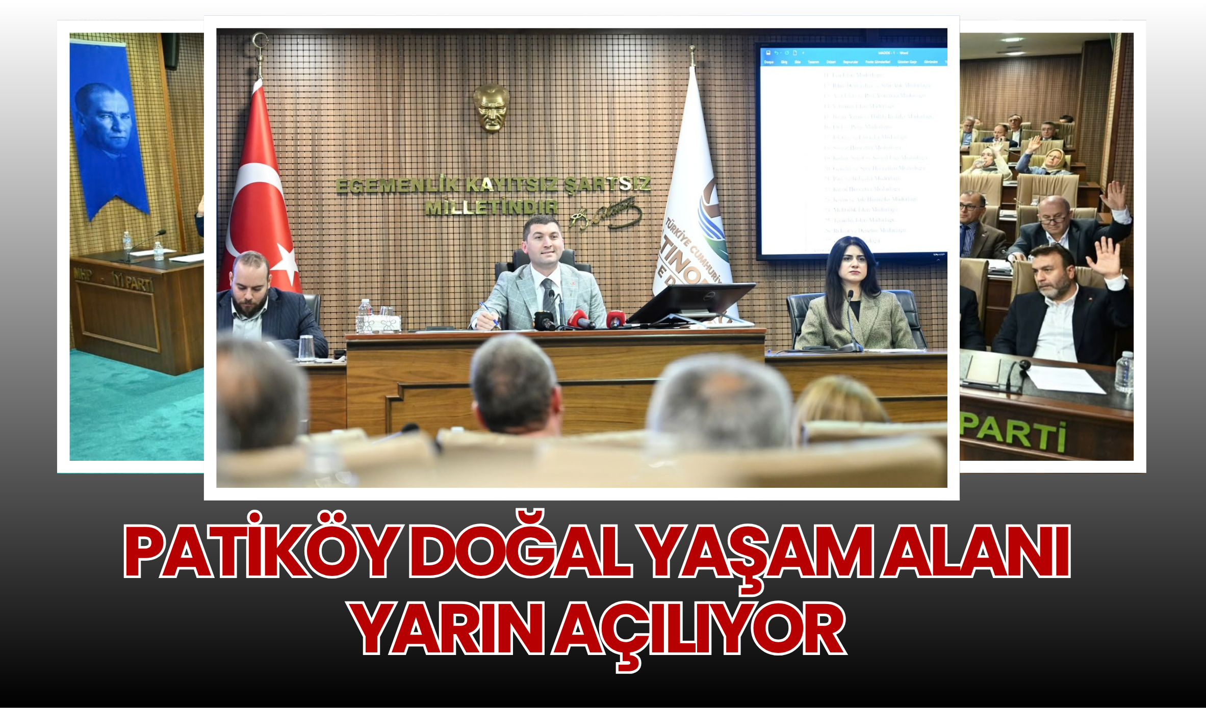 PATİKÖY DOĞAL YAŞAM ALANI YARIN AÇILIYOR